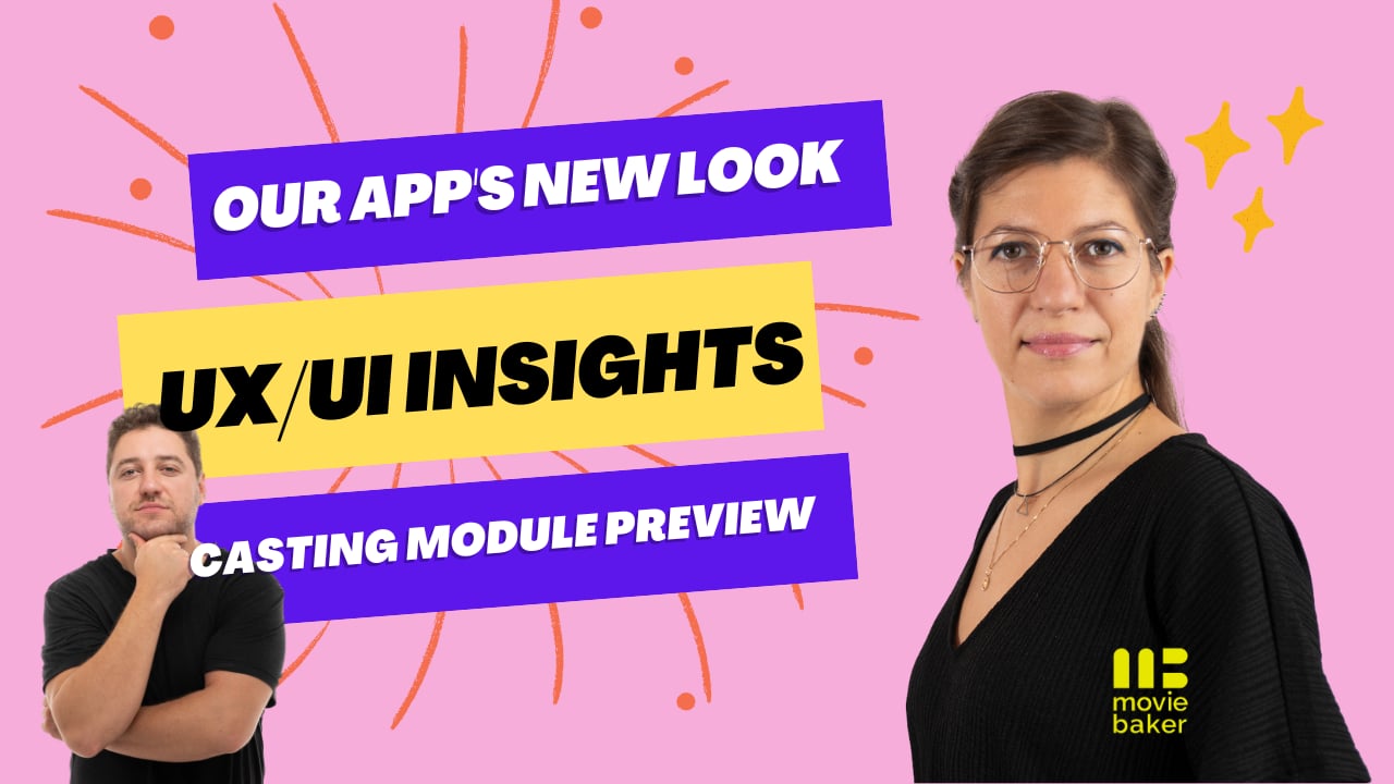 Moviebaker Journey Week 3: UX/UI Design, Casting Module Preview, and Social Growth